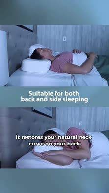 Therapeutica ergonomic cervical pillow